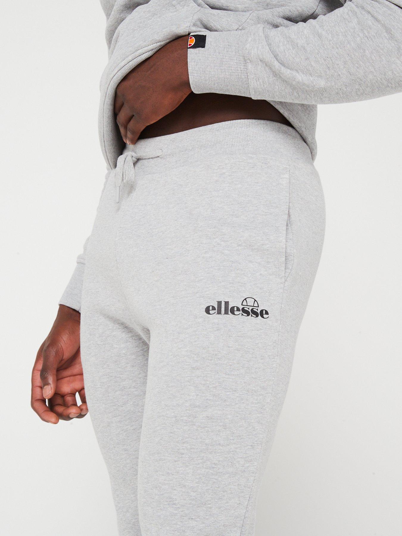 Urban Classics Herren Jogginghose Von Ellesse – Cravo Modell, Schwarz Mit Markenlogo