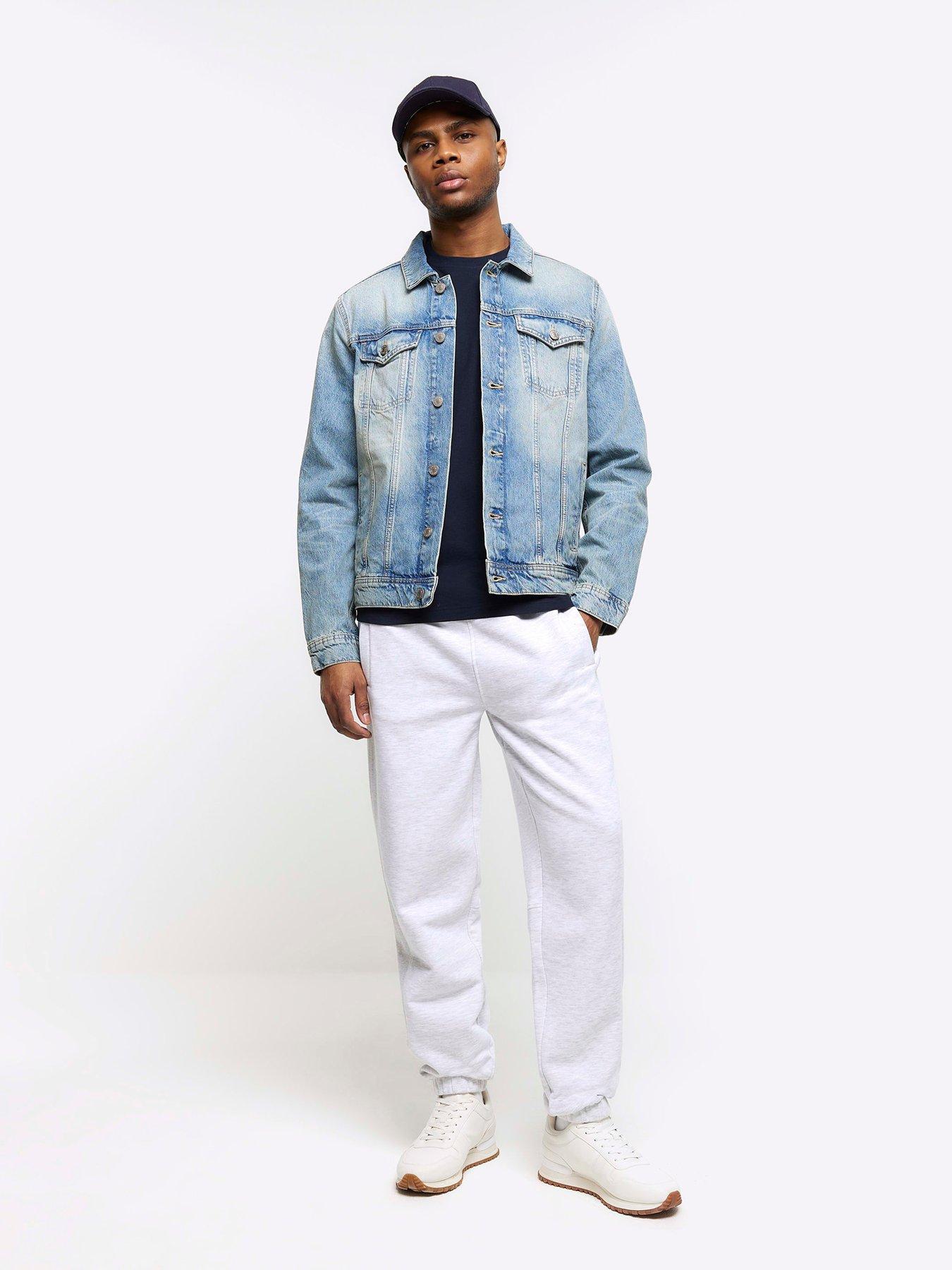 River island store white denim jacket