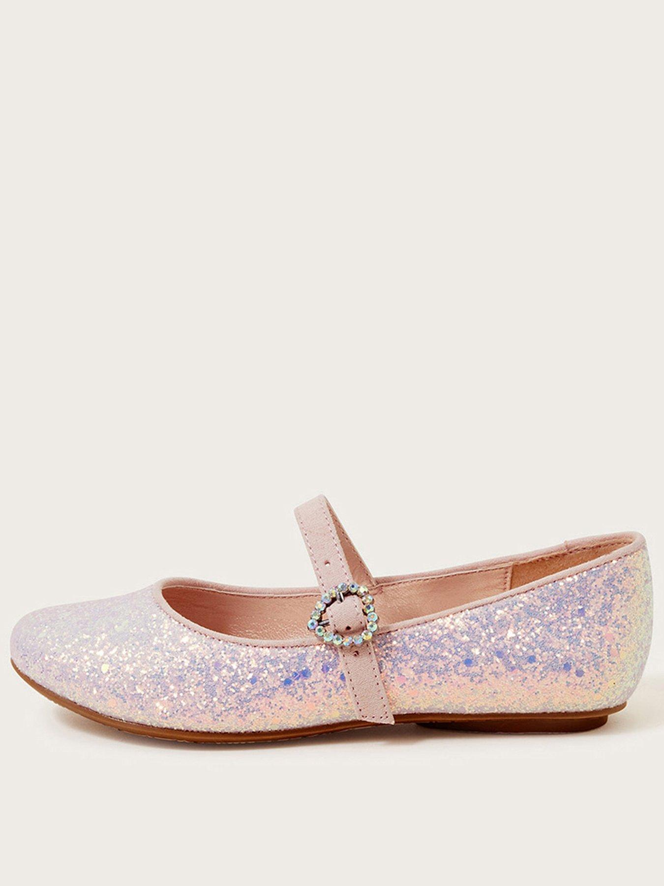 Goldie faux pearl-embellished leather ballet flats