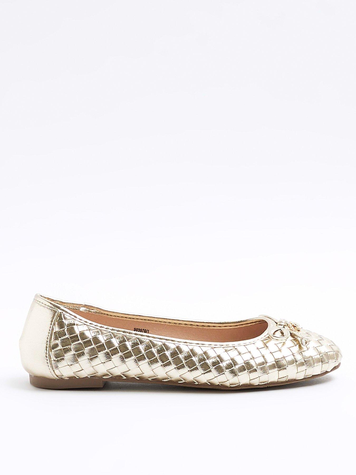 Payless shoes gold sales flats