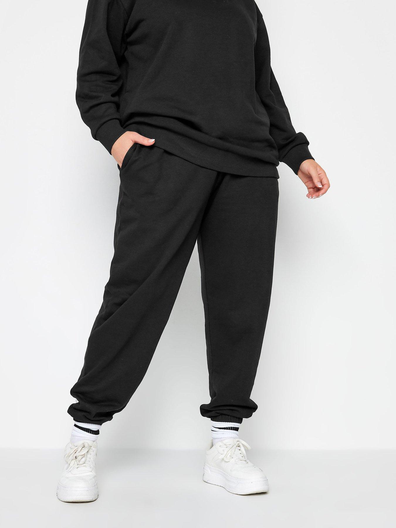 Yours Jogger Black, Black, Size 22-24, Women