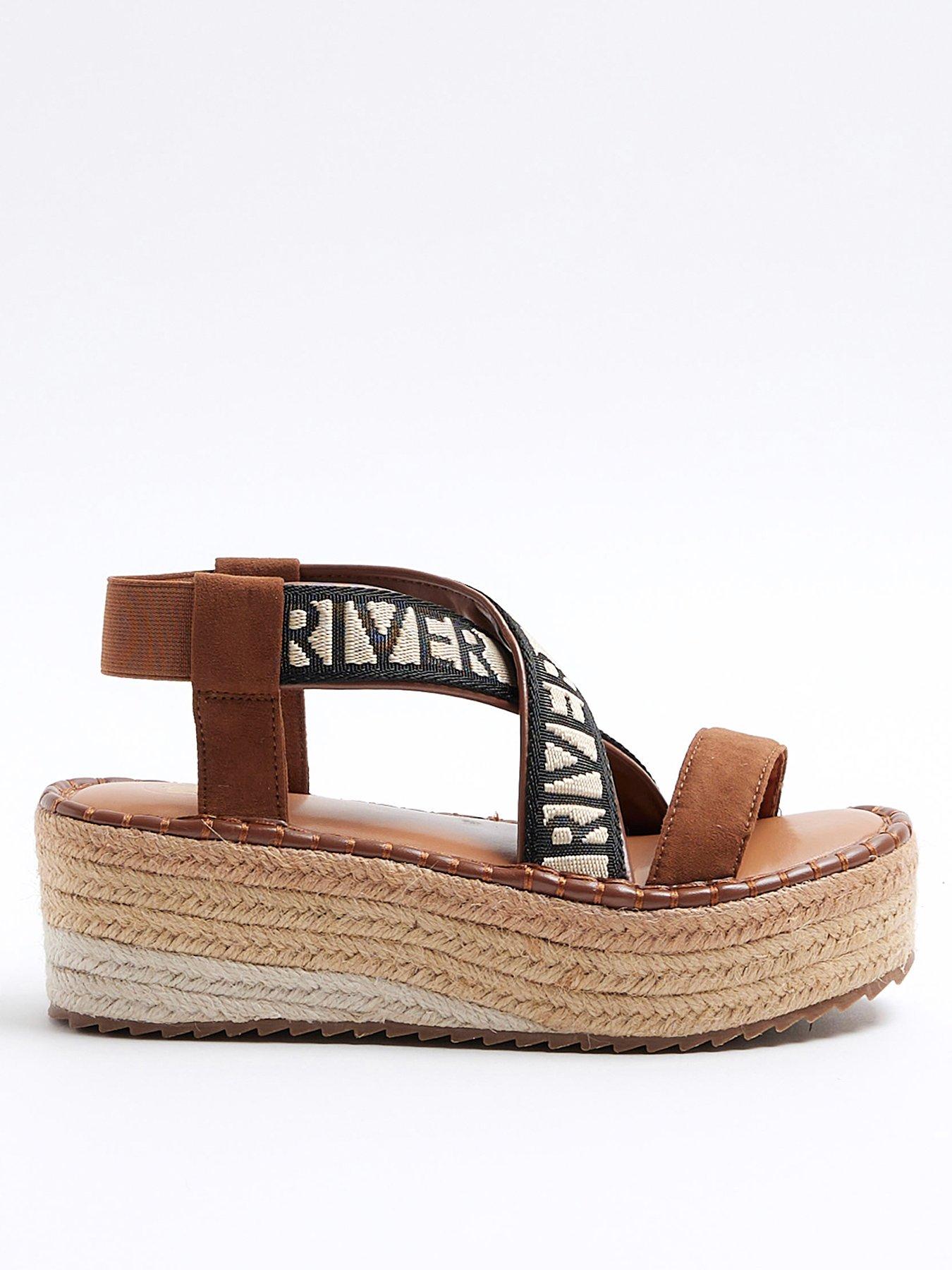 river island espadrille sandals