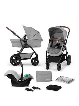 Kinderkraft Travel System Moov Ct (+ Mink Pro R129 Car Seat) - Grey