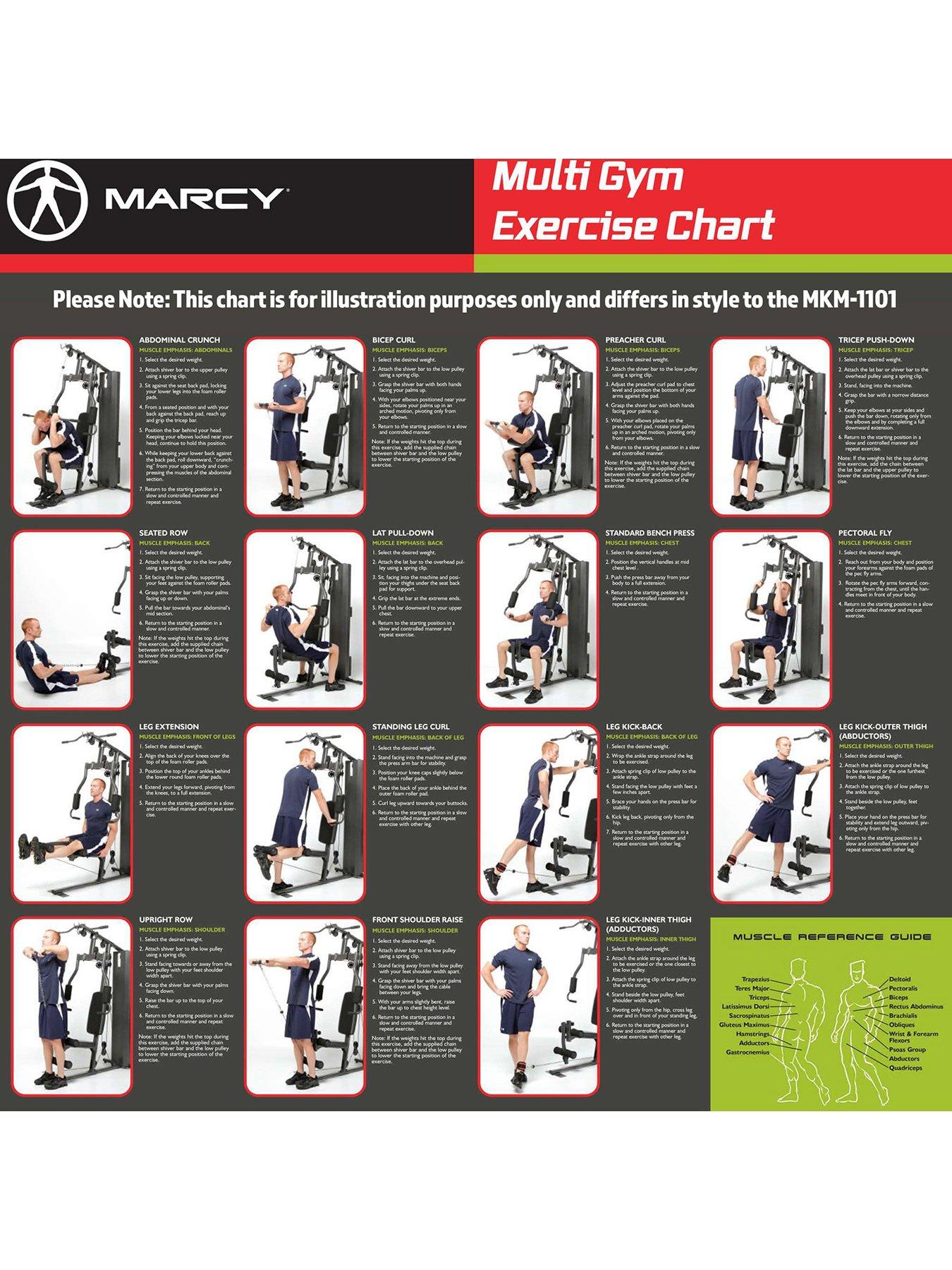 Marcy home gym workout sale