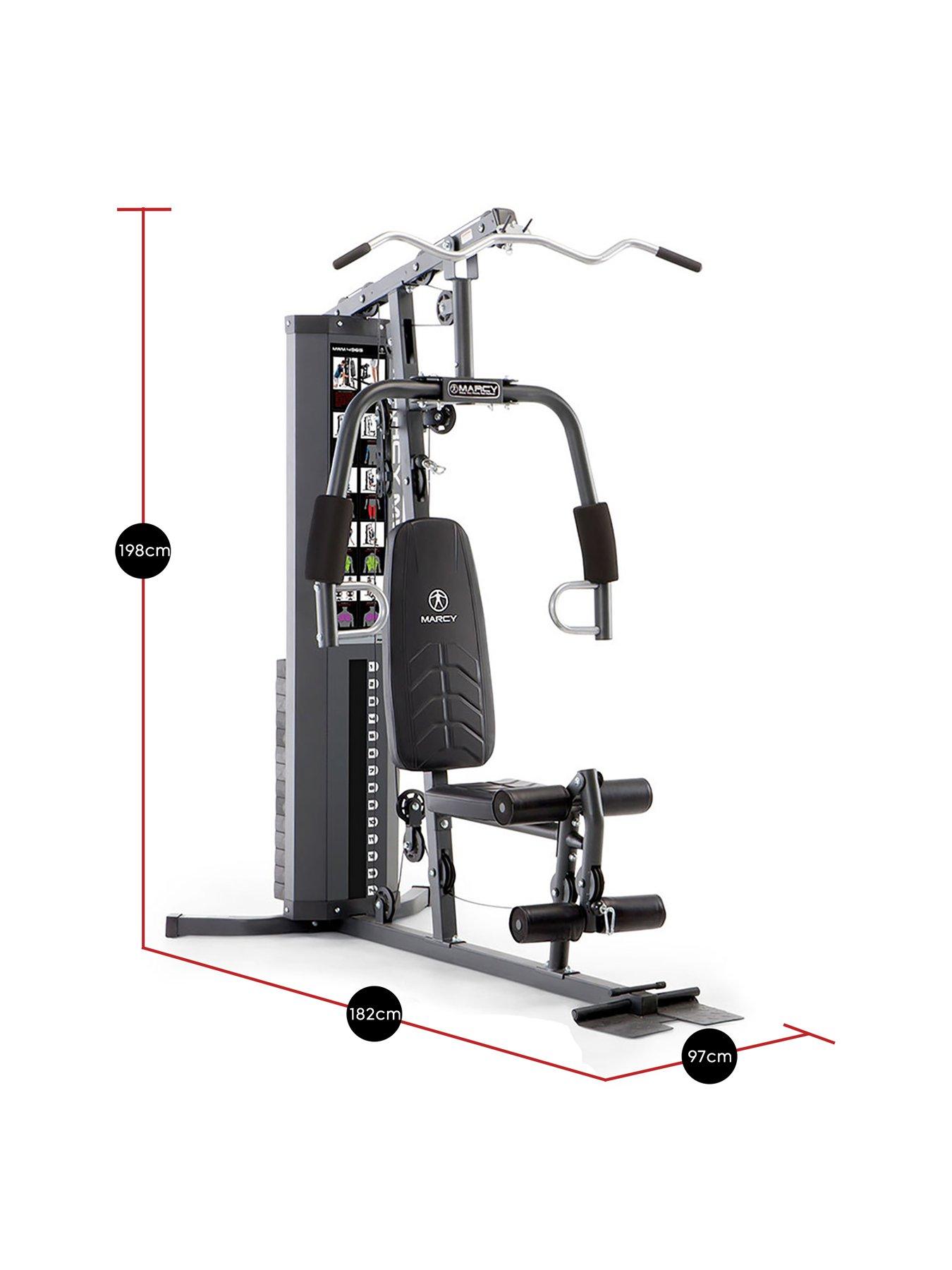 Marcy MWM 4965 Home Multi Gym with 68 kg Weight Stack Very