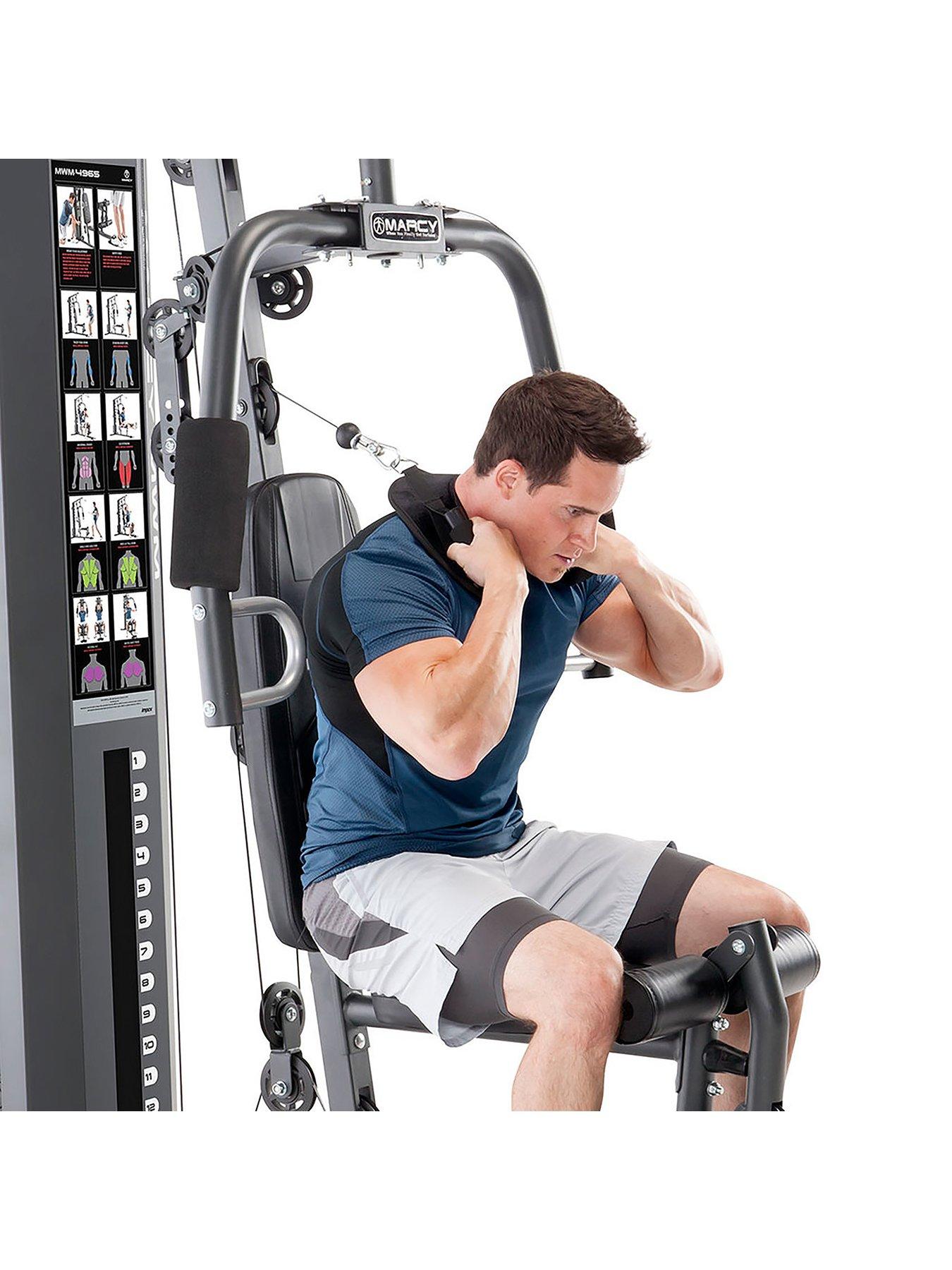 Marcy MWM 4965 Home Multi Gym with 68 kg Weight Stack Very