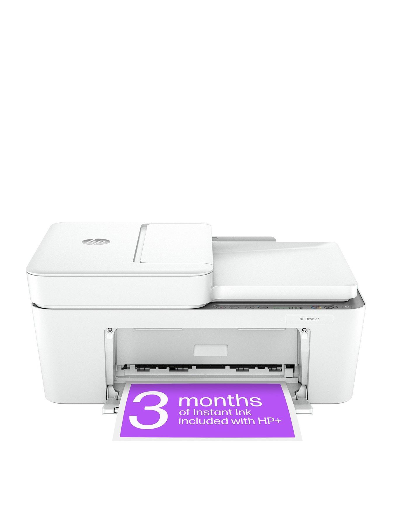 HP Deskjet 3760 All-in-One Wireless Printer, HP Instant Ink Compatible with  4 Month Trial
