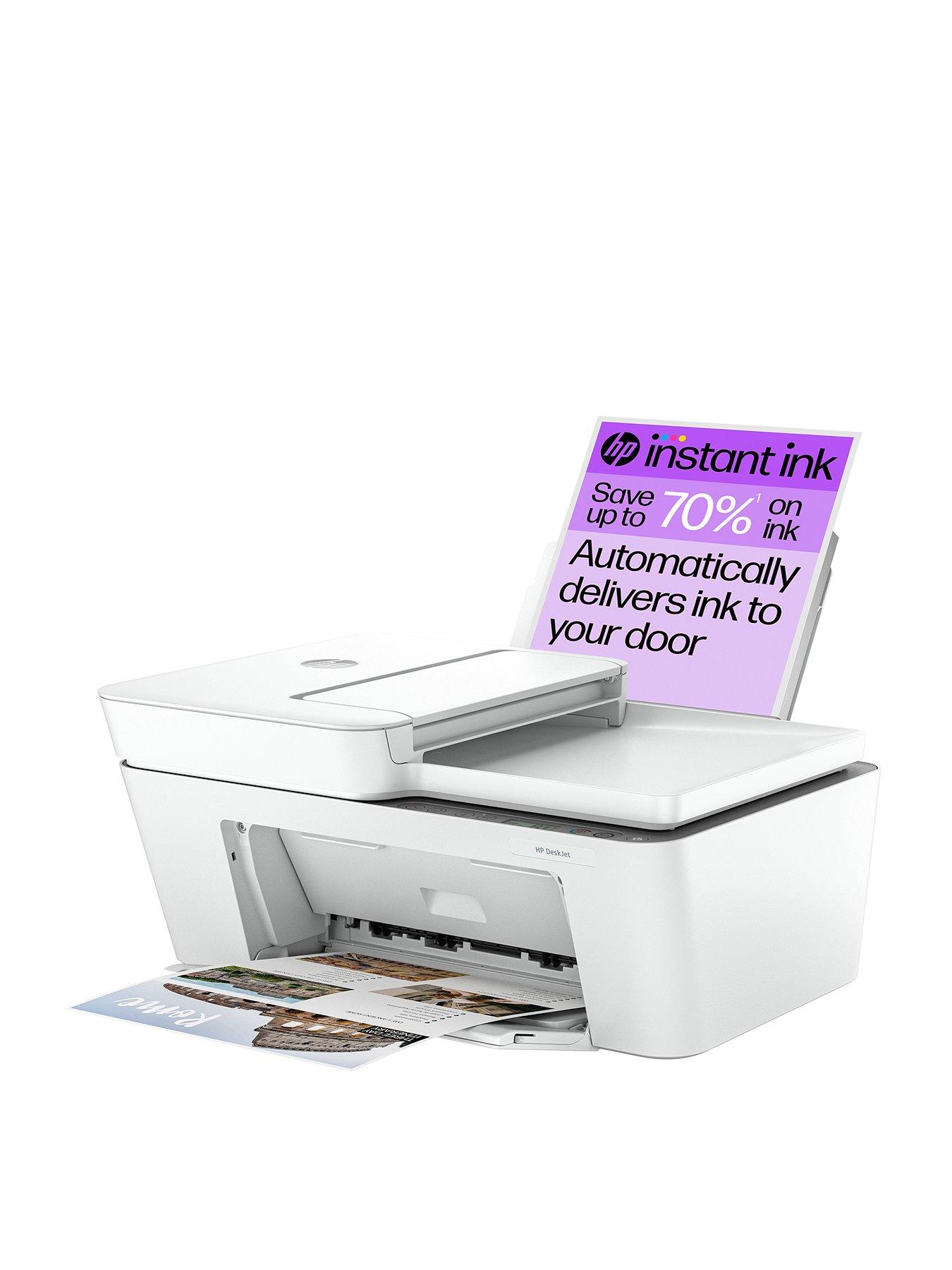 Image 2 of 8 of HP DeskJet 4220e All-in&ndash;One Wireless Colour Printer with 3 months of Instant Ink Included with HP+ - Cement
