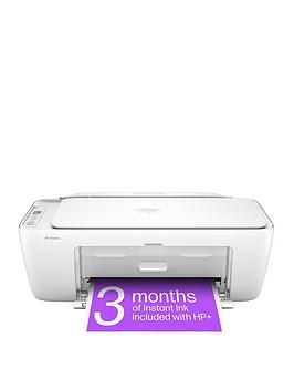 Hp Deskjet 2810E All-InOne Wireless Colour Printer With 3 Months Of Instant Ink Included With Hp+ - White