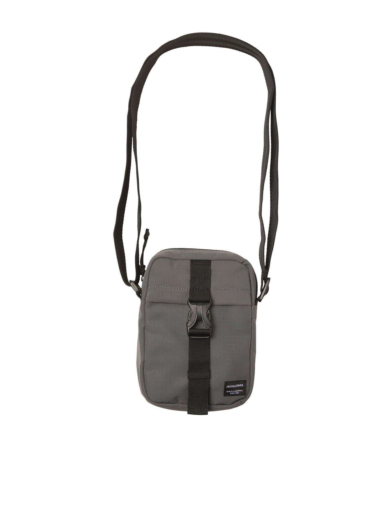Boys Ashford Mesh Crossbody Bag Asphalt