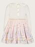  image of monsoon-baby-girls-fairy-castle-2-in-1-dress-pink