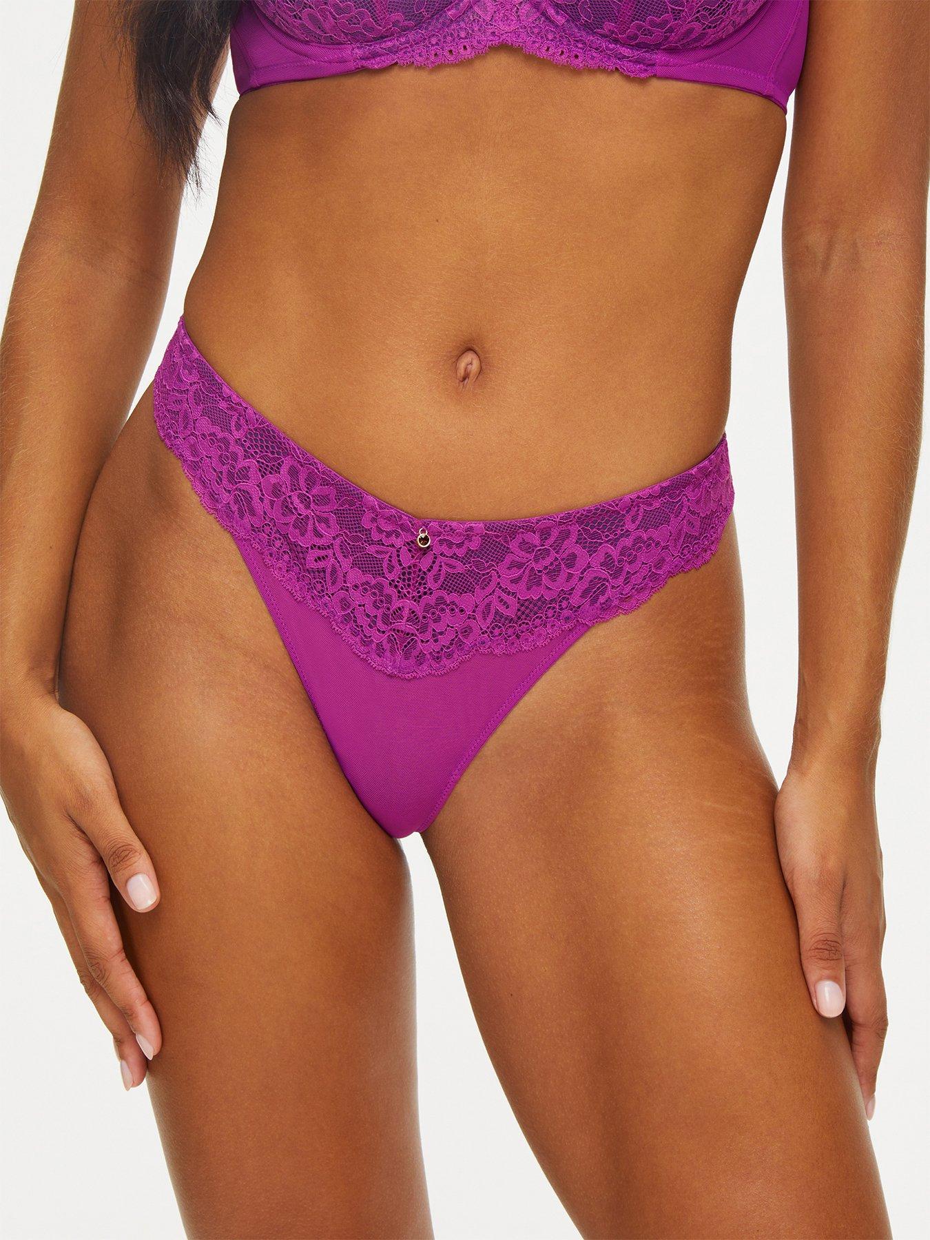 Buy Ann Summers Purple Sexy Lace Planet Padded Plunge Bra from Next Ireland