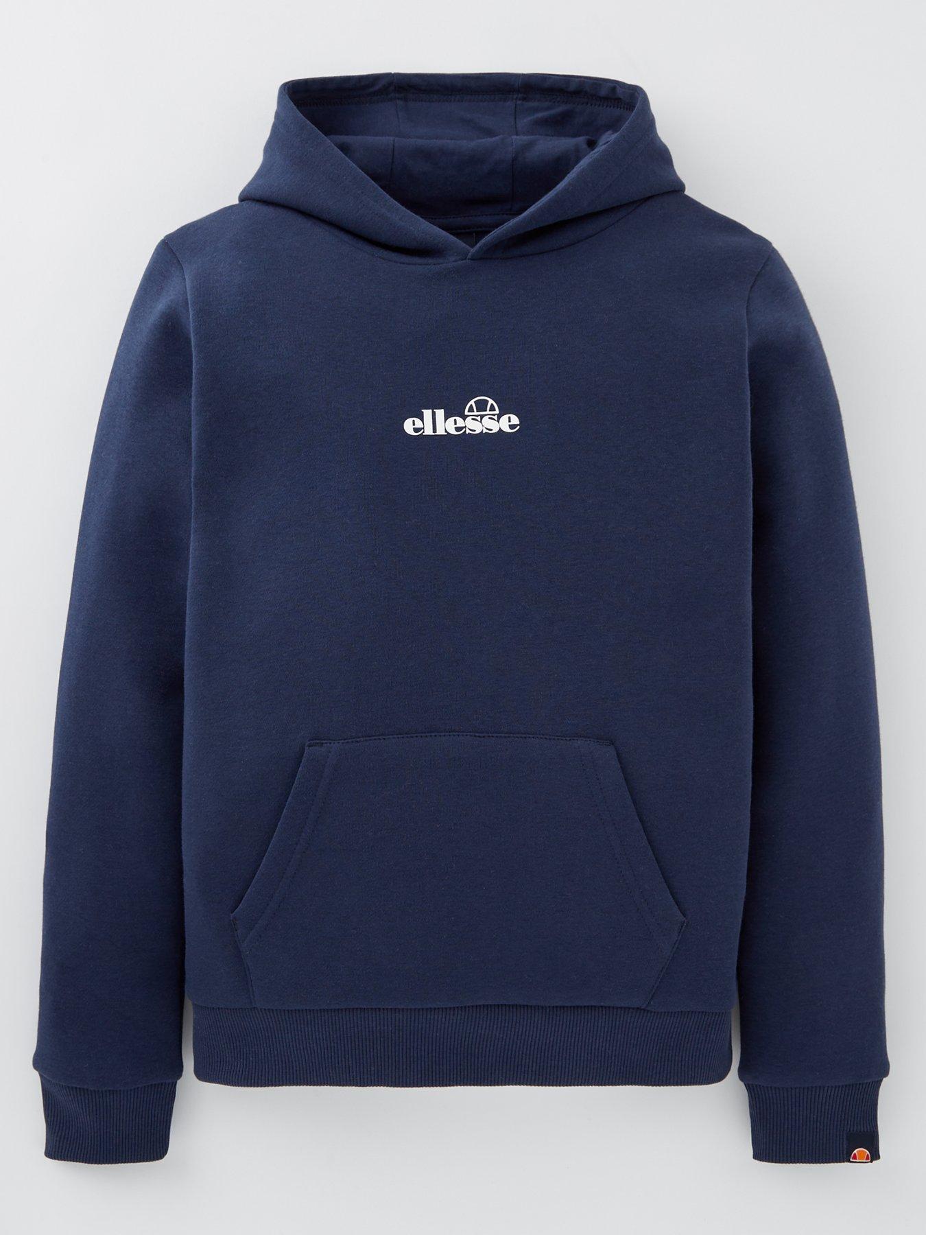 ellesse-junior-ellibro-overhead-hoody-navy