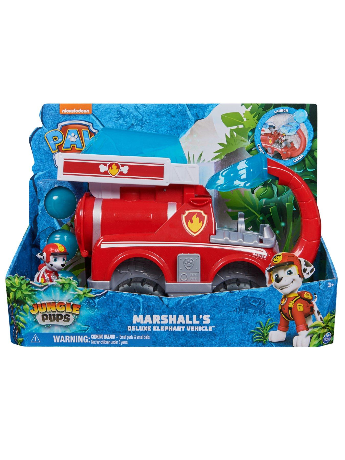 Paw Patrol Jungle Pups Deluxe Marshall Vehicle Very