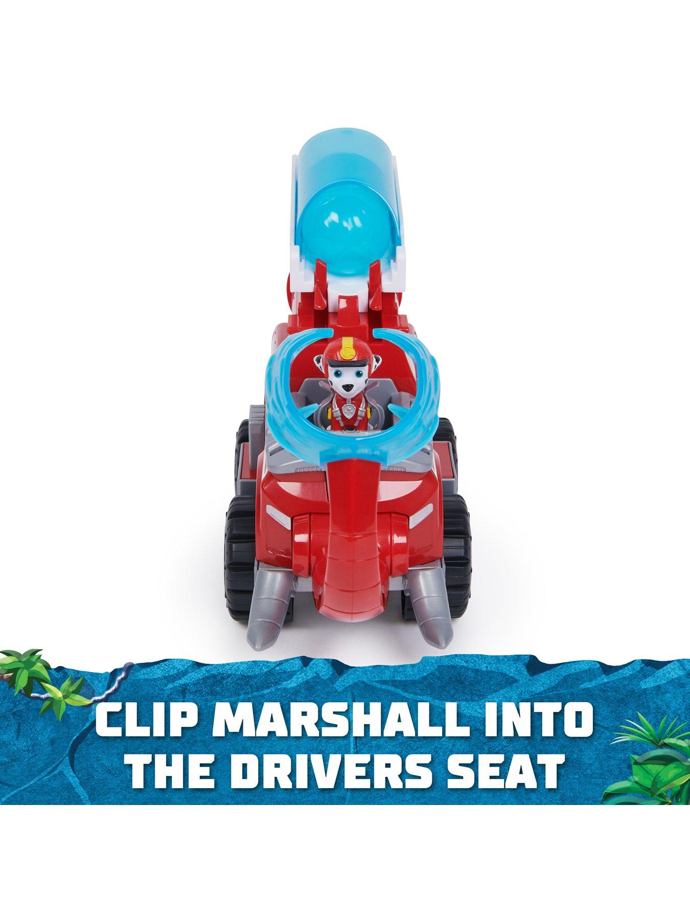 Image 5 of 8 of Paw Patrol Jungle Pups Deluxe Marshall Vehicle