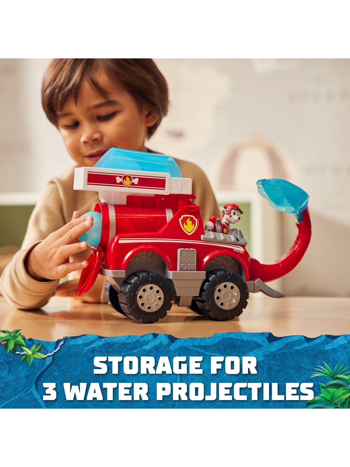 Image 7 of 8 of Paw Patrol Jungle Pups Deluxe Marshall Vehicle