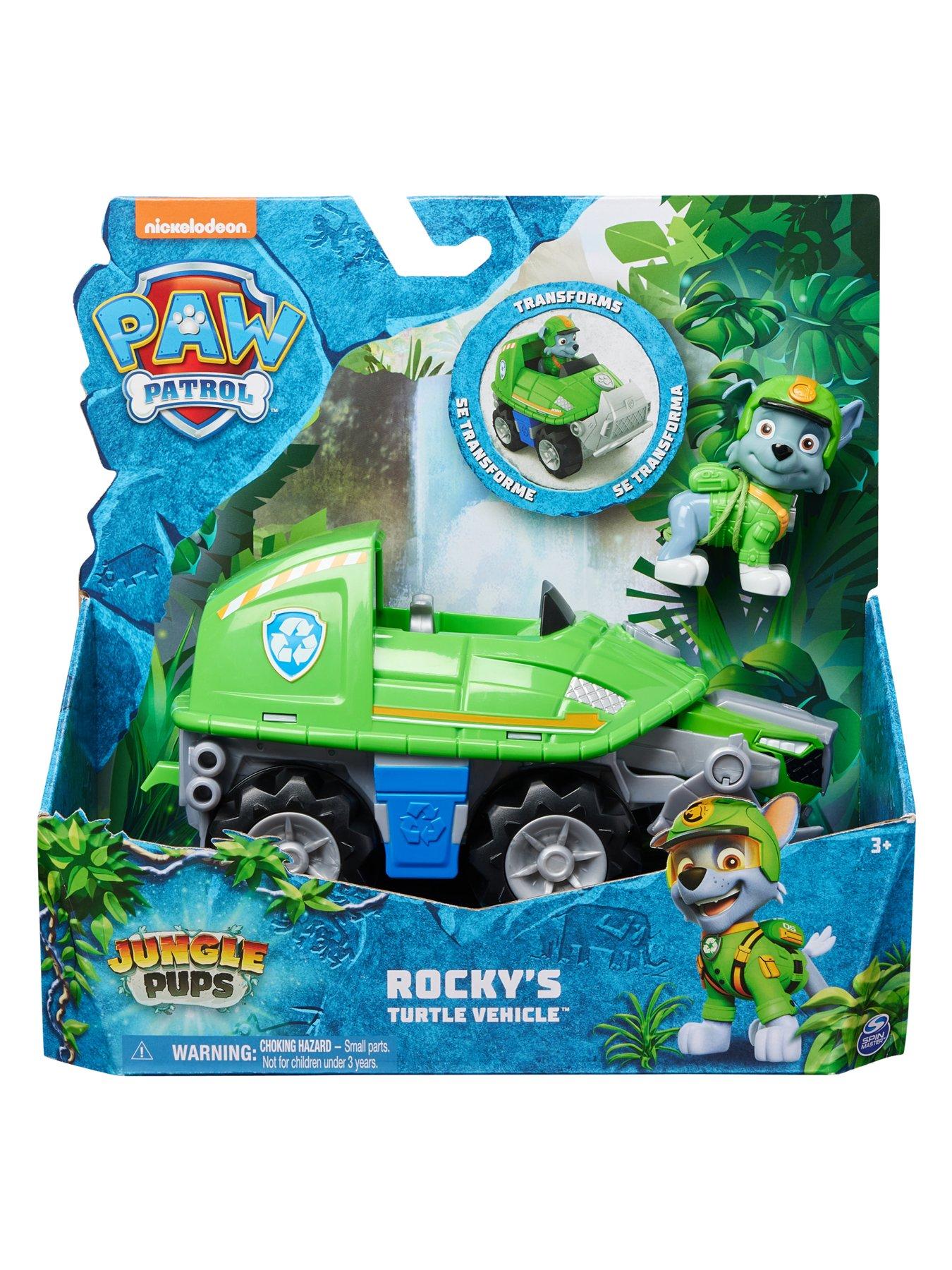 Paw Patrol Toy Car w. Sound/Light - 17 cm - Movie 2 - Rocky Migh