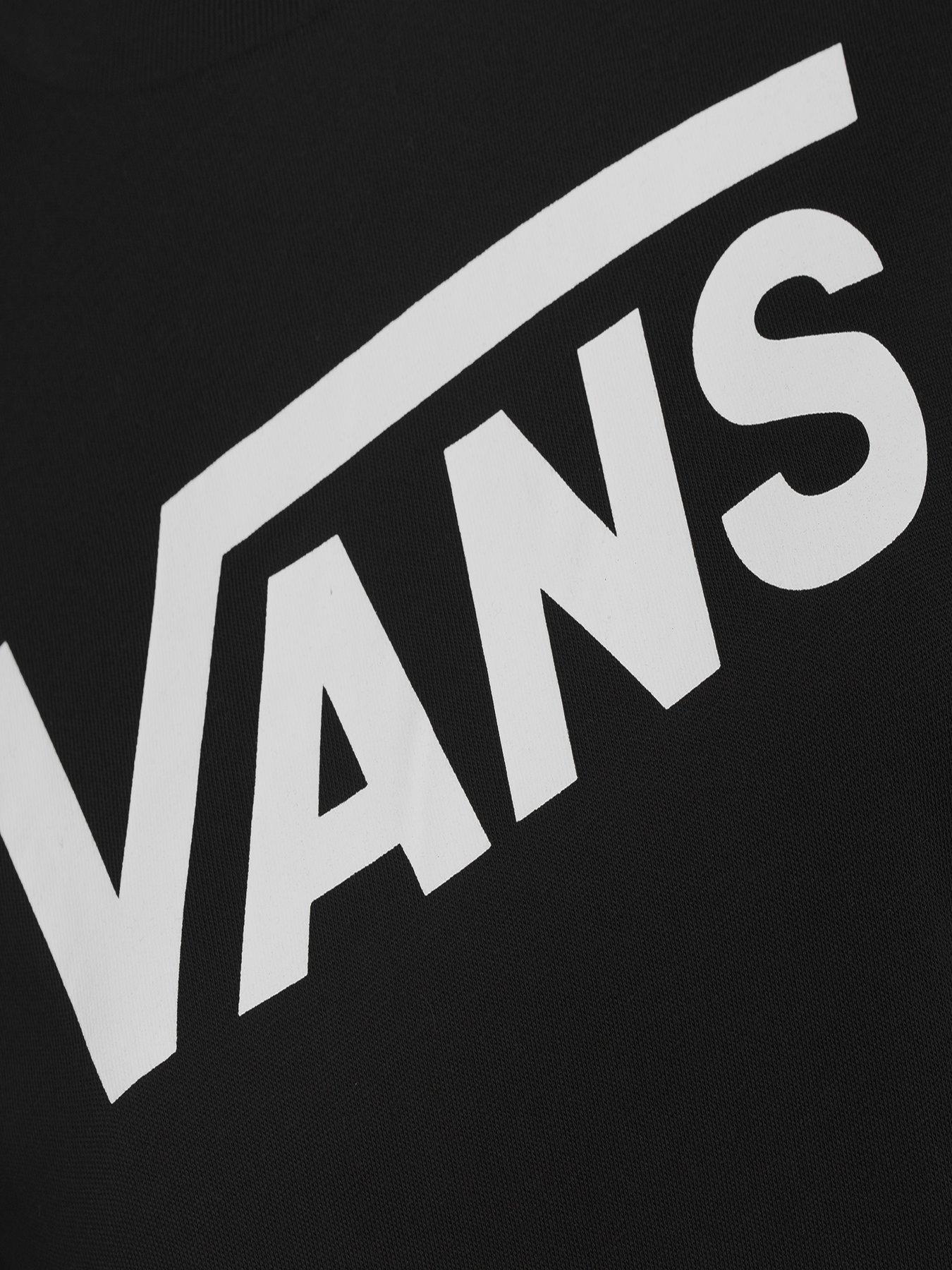 Vans Womens Flying V T-Shirt - Black | Very.co.uk