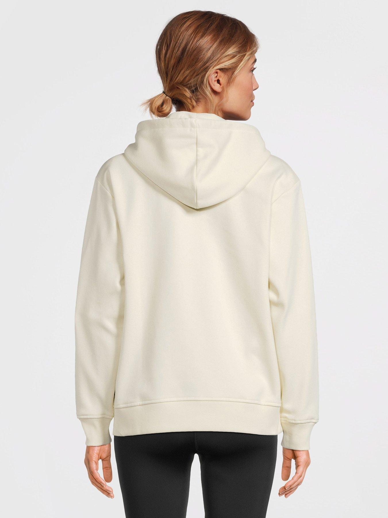 Vans Womens Classic Logo Hoodie - White | Very.co.uk