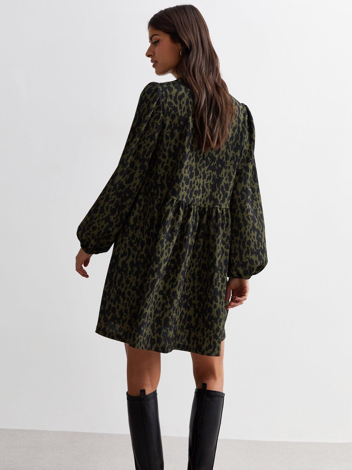 Animal smock outlet dress