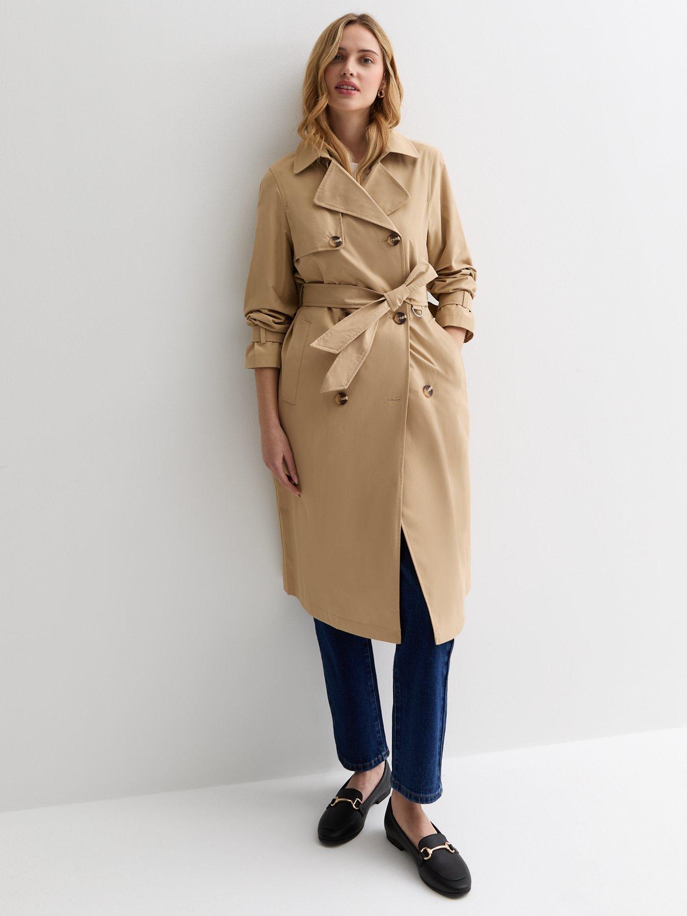 Women's trench coat hot sale new look