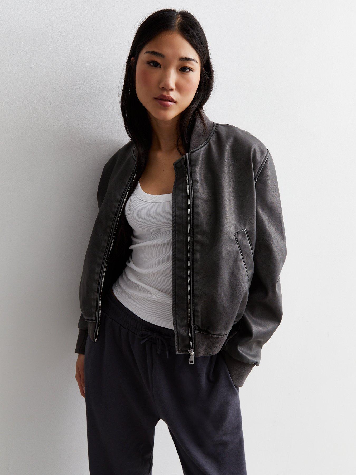 Ladies bomber jacket sale new look