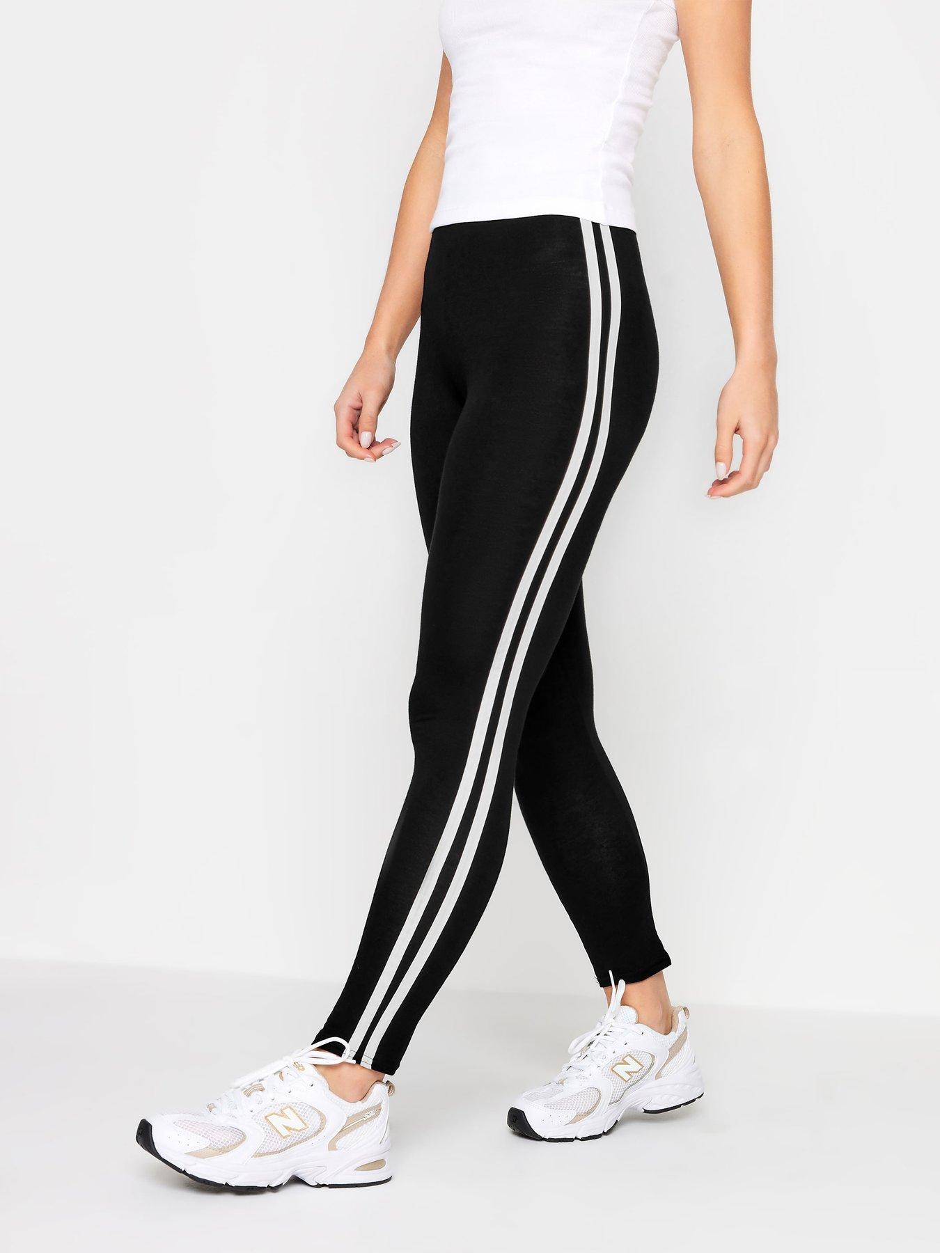 Buy River Island Black Girls Ribbed Kickflare Leggings from Next Canada