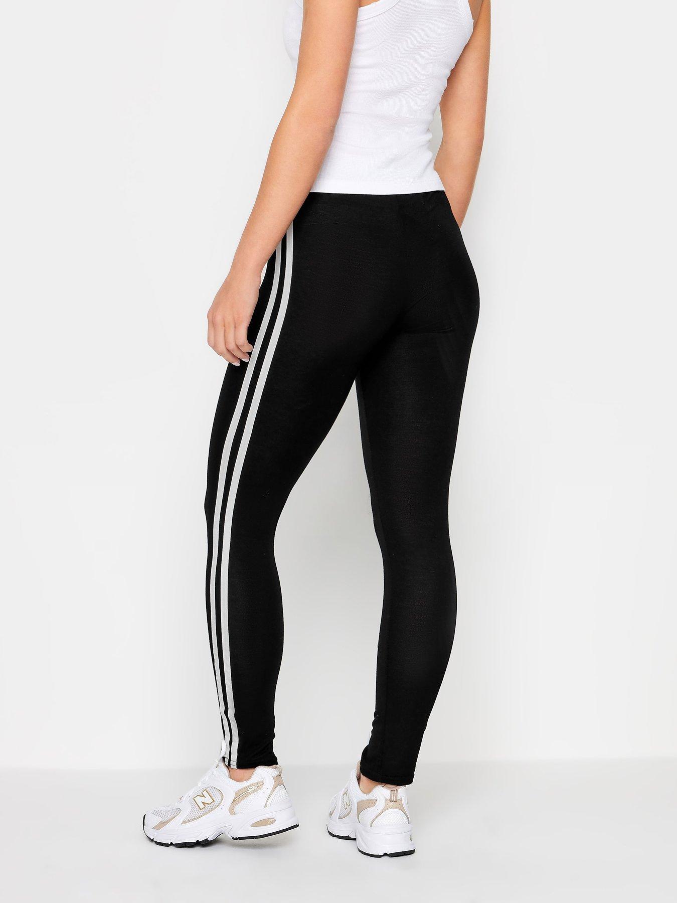 Petite Black 2 Stripe Legging