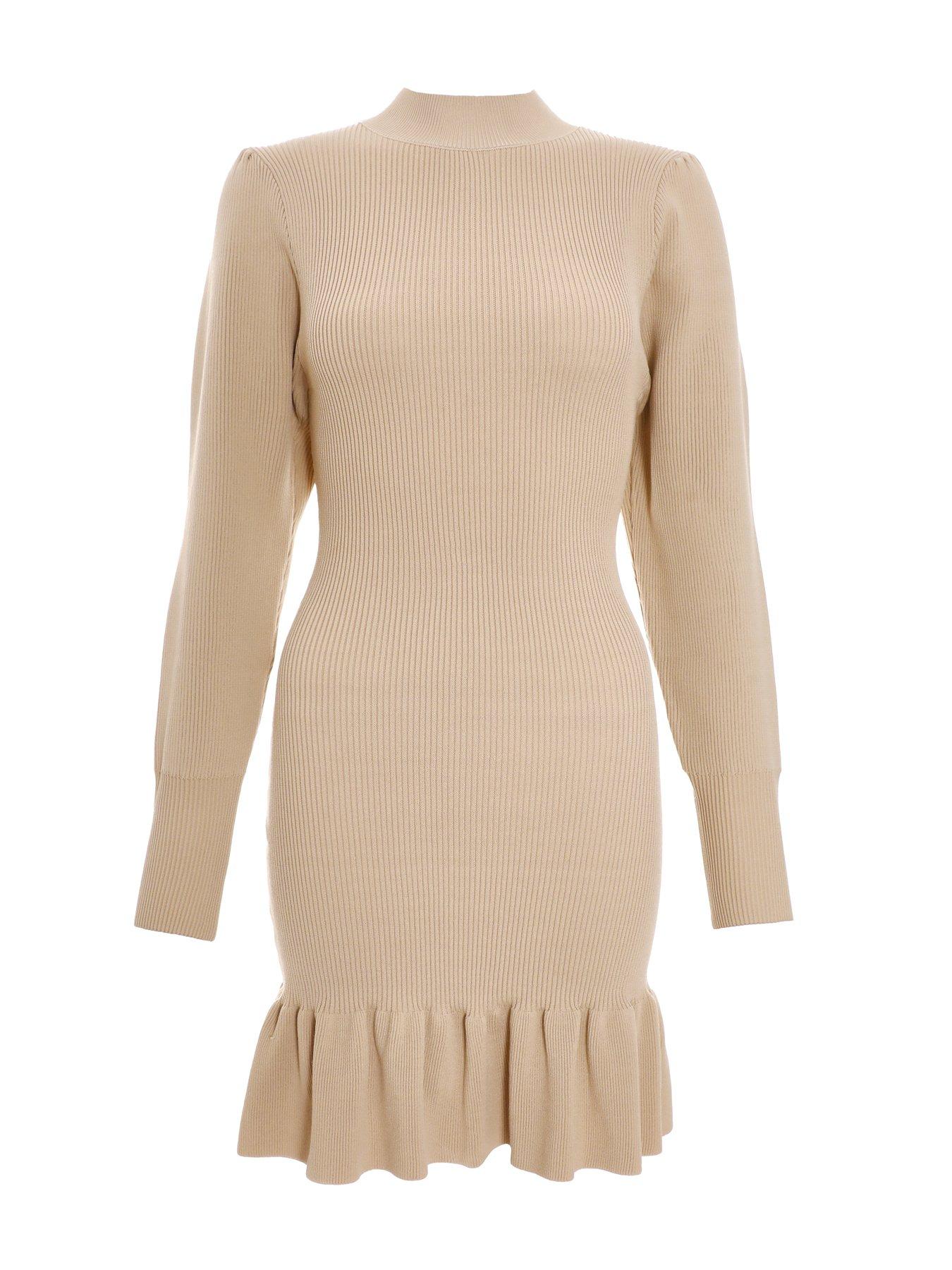 Frill hem hot sale jumper dress