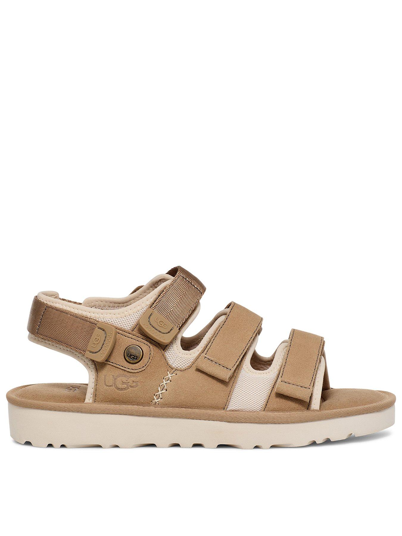 UGG Goldencoast Multistrap Sandal - Light Beige, Light Beige, Size 7, Men