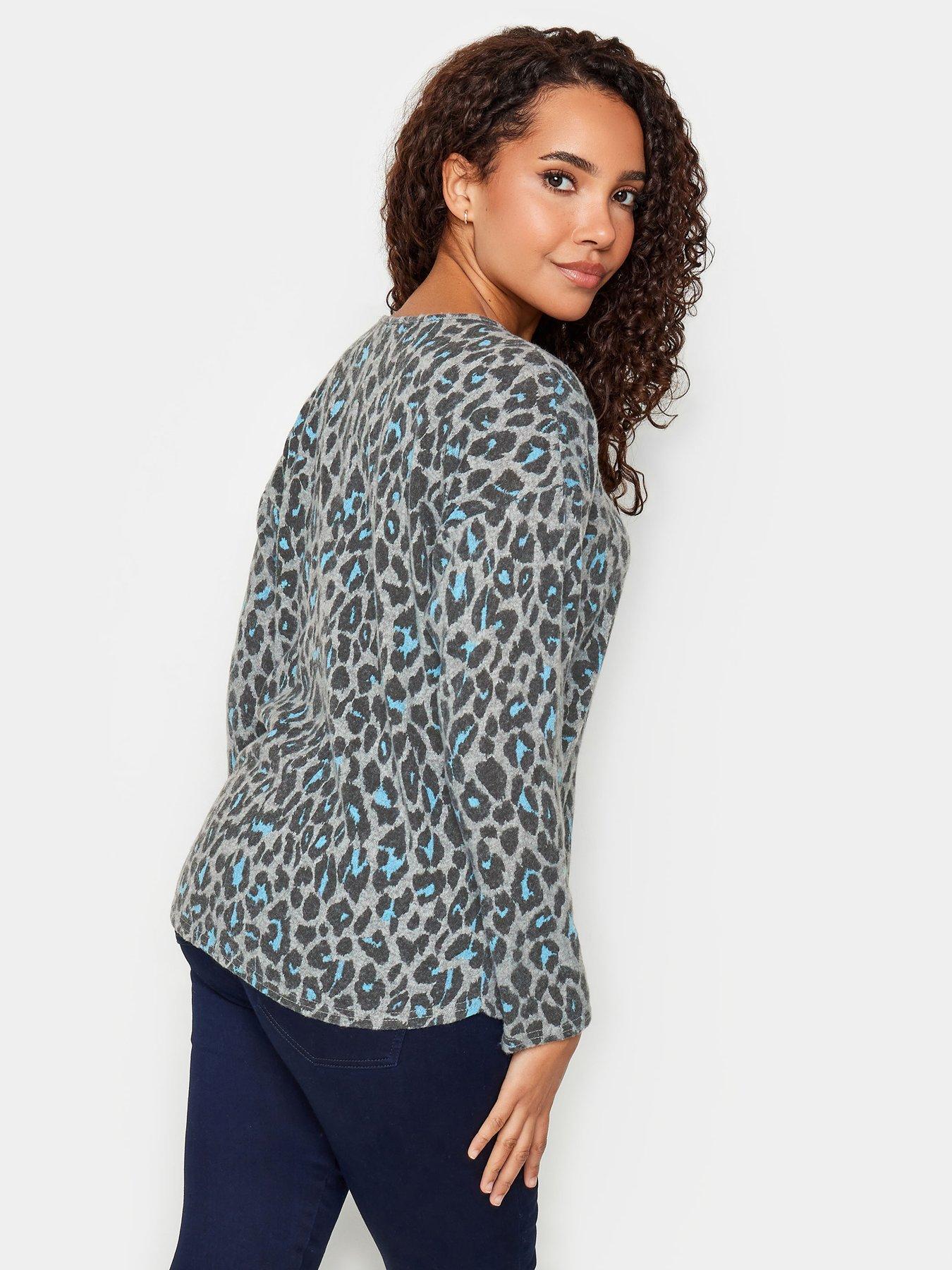 Leopard print jumper outlet plus size