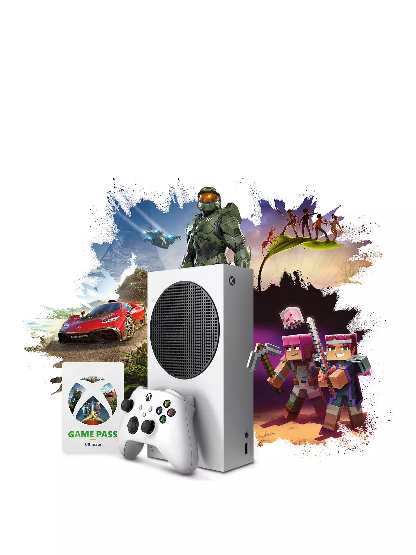 XBOX Series S Console Bundle with Blue Controller and 3-Month