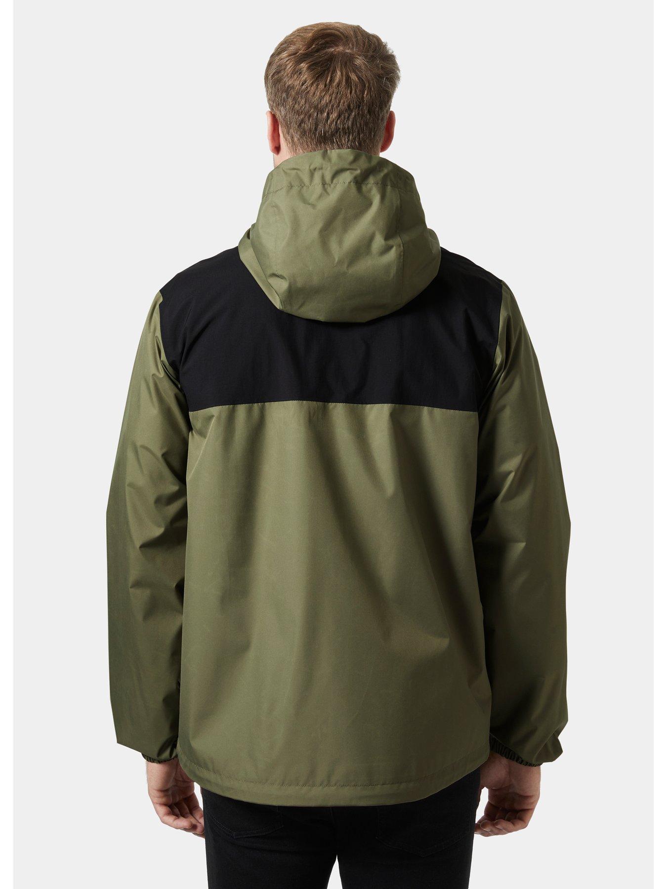 Image 2 of 6 of Helly Hansen Mens Vancouver Rain Jacket - Green