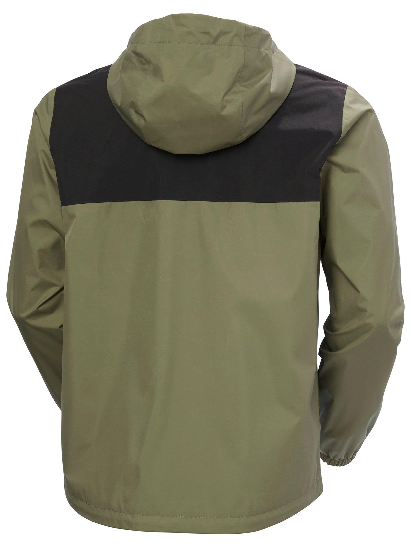 Image 6 of 6 of Helly Hansen Mens Vancouver Rain Jacket - Green