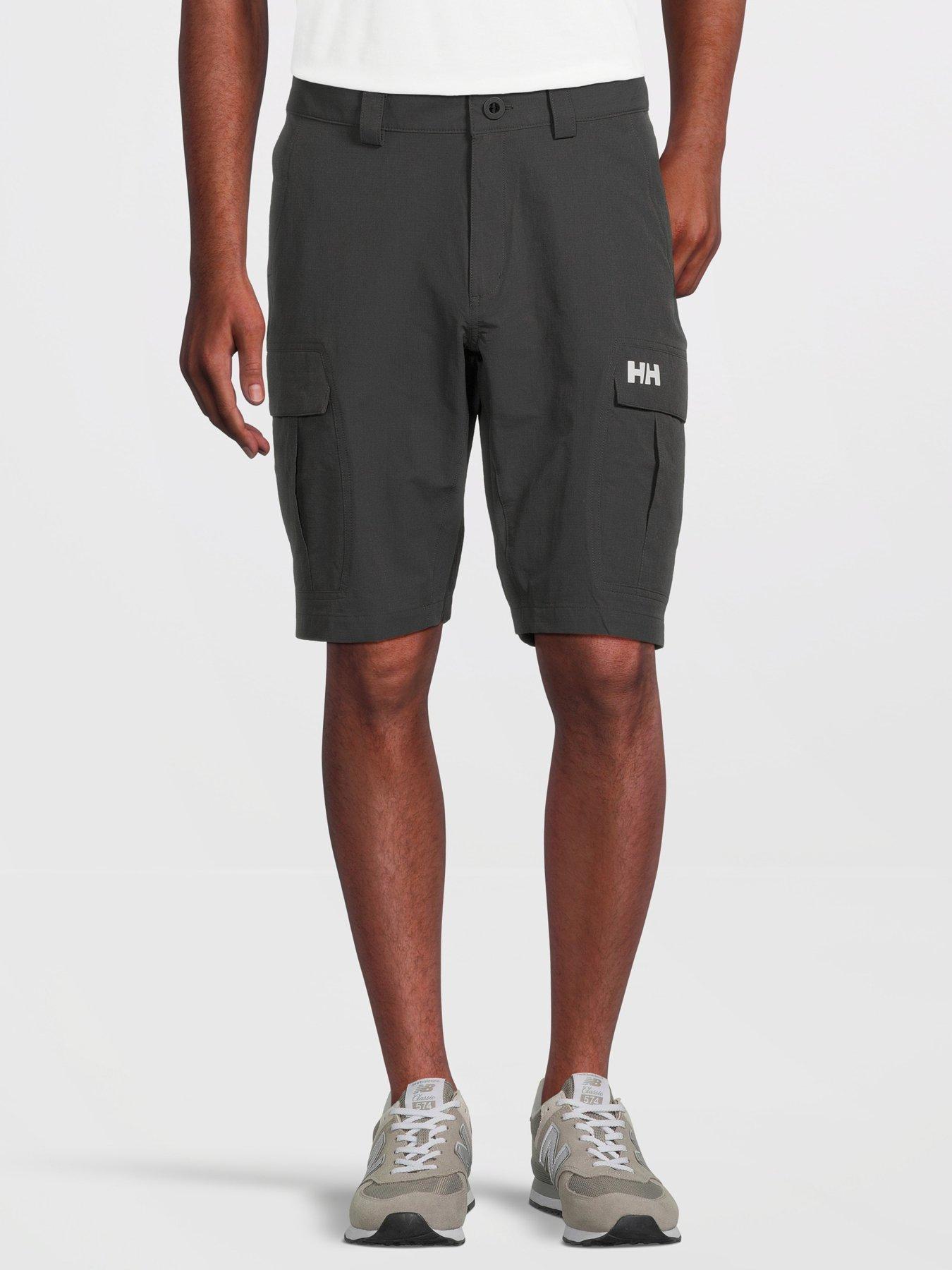 undefined Mens Quick Dry Cargo Shorts 11" - Black