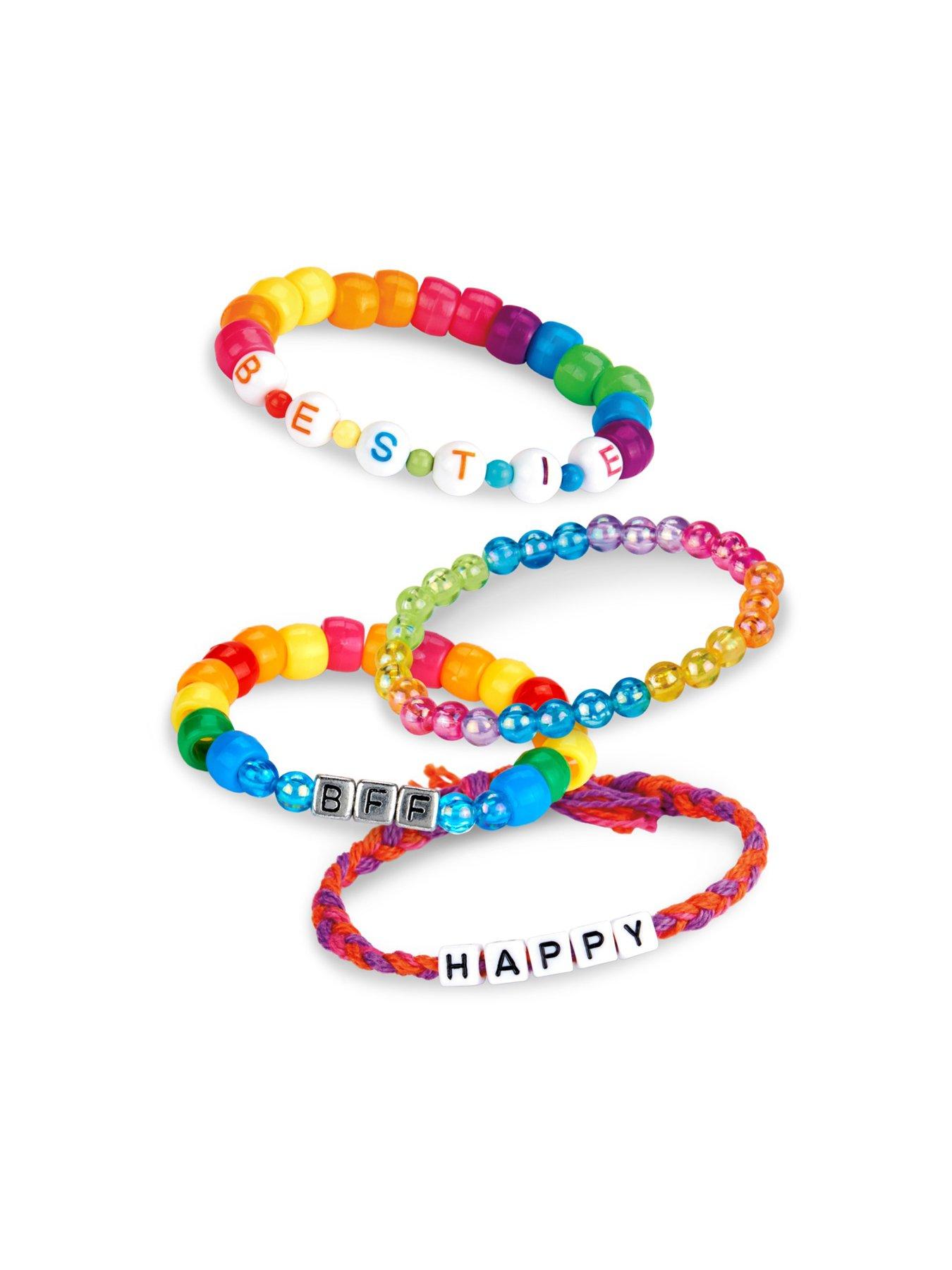 Image 6 of 7 of Shimmer & Sparkle ABC Fashion Bead Bracelets