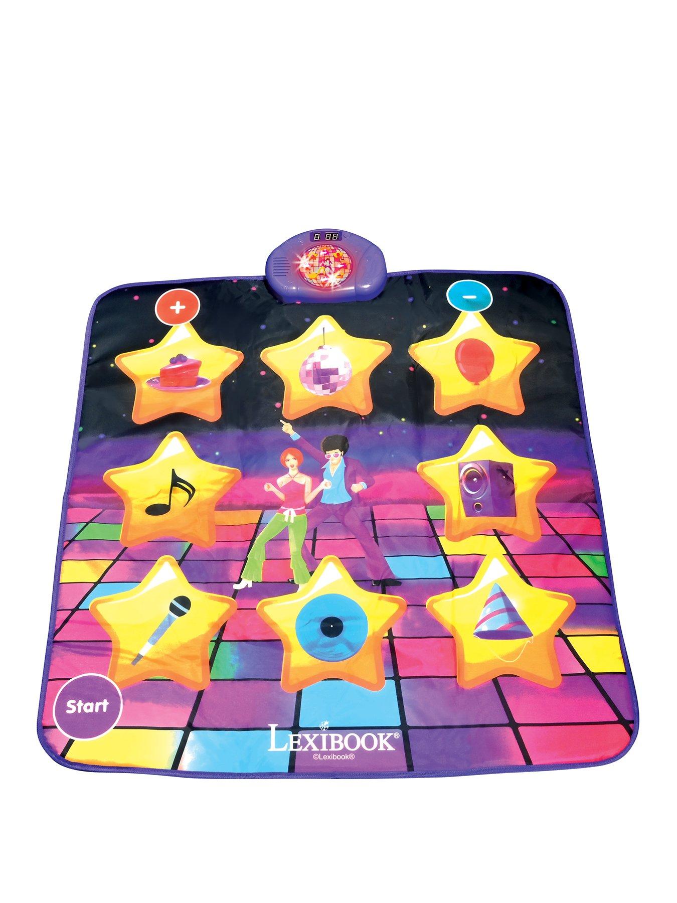 Lexibook Electronic, Bluetooth and Luminous Dance Mat with 6 Game Modes