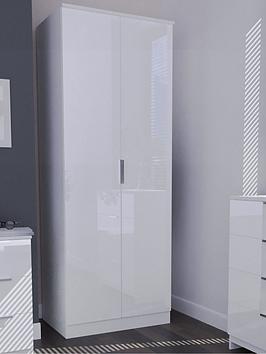 Product photograph of Swift Adair Ready Assembled 2 Door Wardrobe from very.co.uk