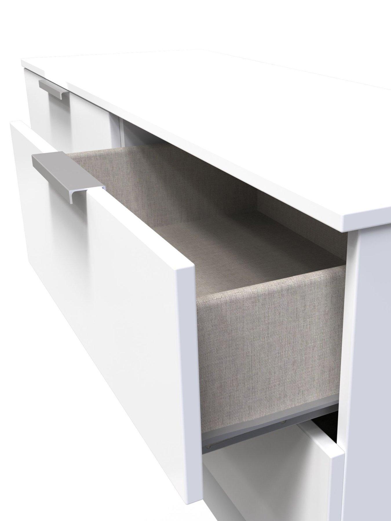 Image 5 of 6 of SWIFT Adair Ready Assembled 4 Drawer Chest