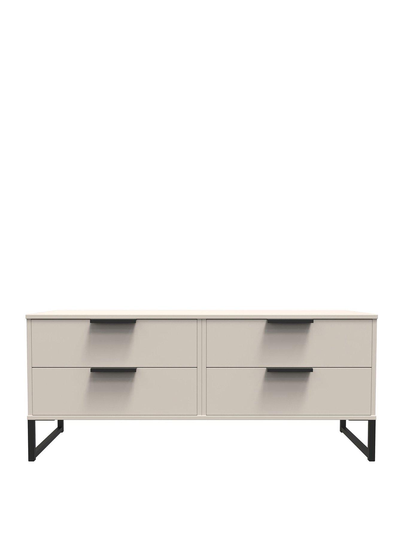 Product photograph of Swift Emerson Ready Assembled 4 Drawer Bed Box from very.co.uk