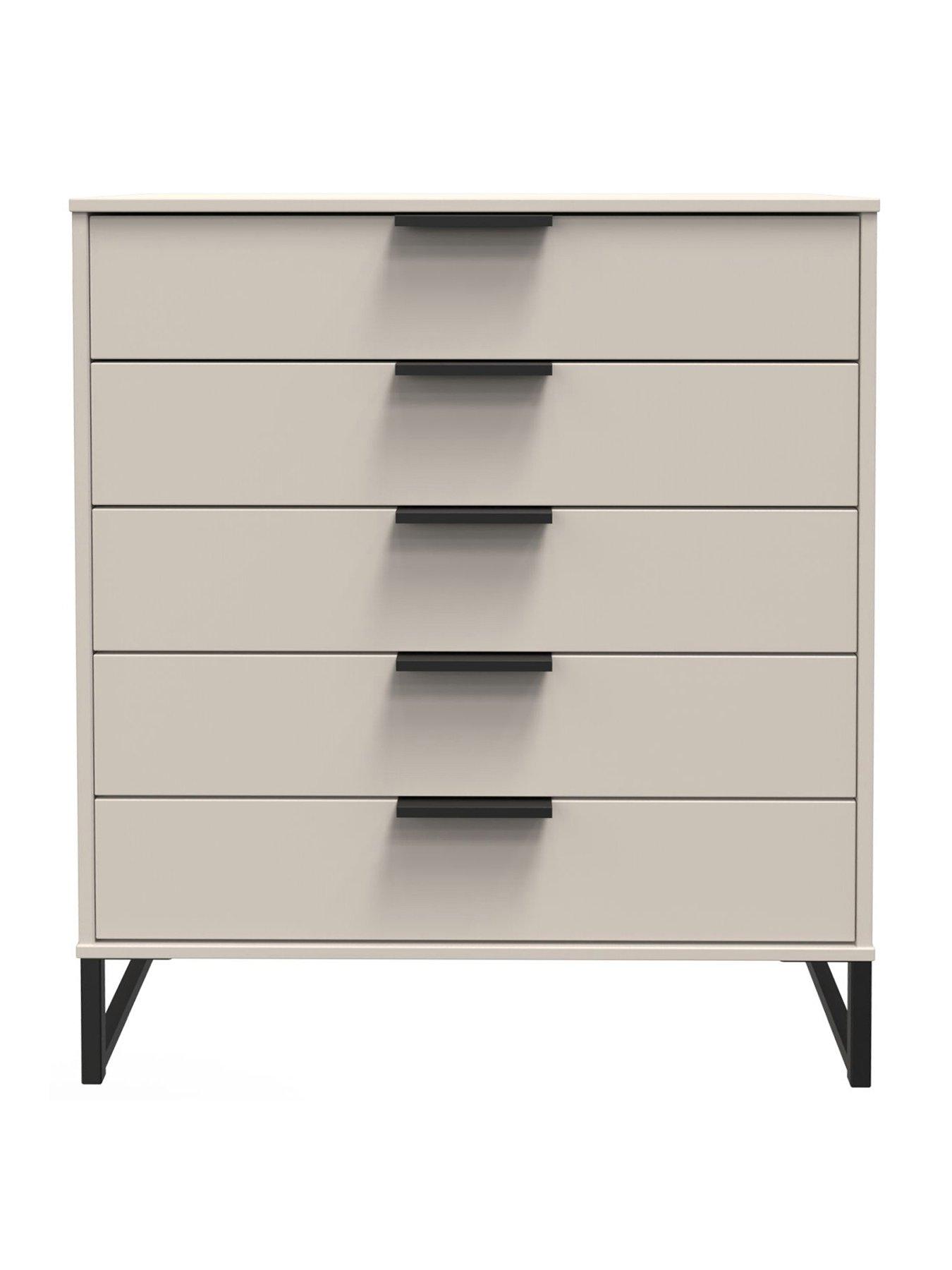 Product photograph of Swift Emerson Ready Assembled 5 Drawer Chest from very.co.uk