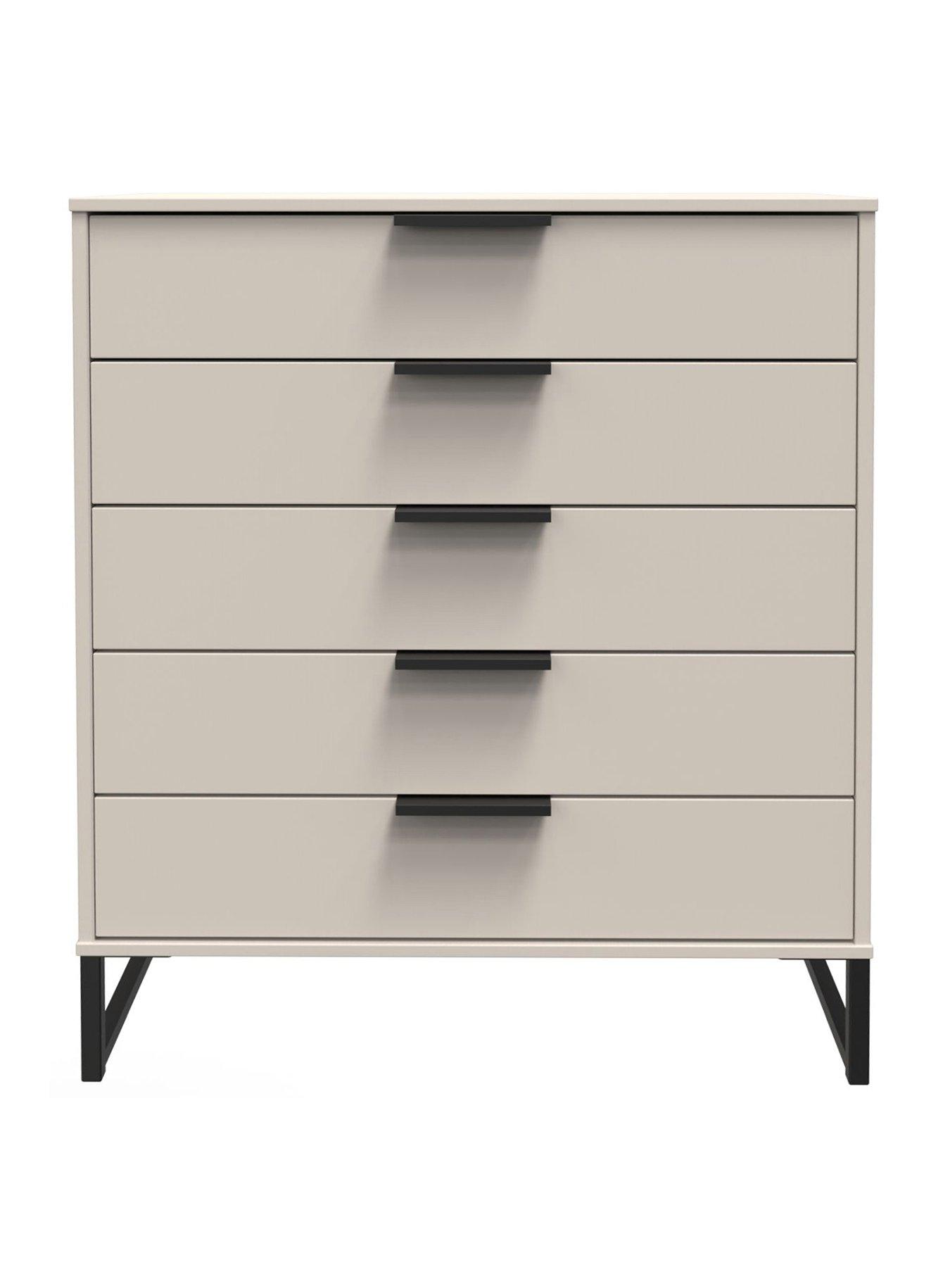 undefined Emerson Ready Assembled 5 Drawer Chest
