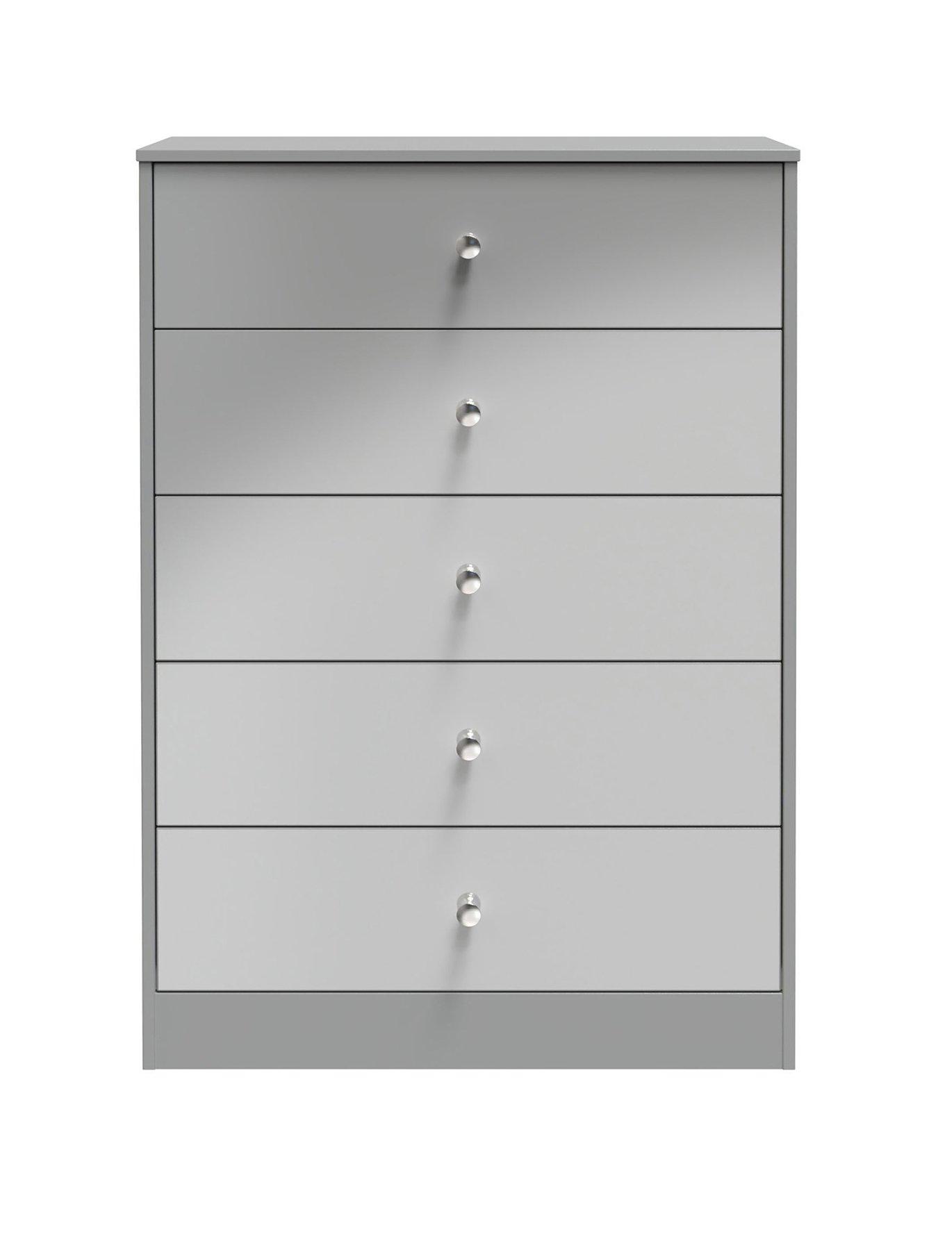 Product photograph of Swift Verity Ready Assembled 5 Drawer Chest from very.co.uk