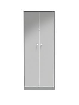 Product photograph of Swift Verity Ready Assembled 2 Door Wardrobe from very.co.uk