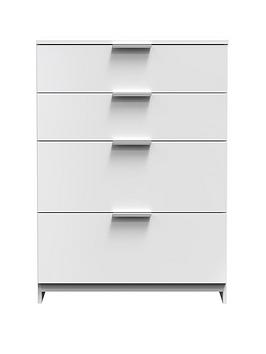 Product photograph of Swift Adair Ready Assembled 4 Drawer Deep Chest from very.co.uk