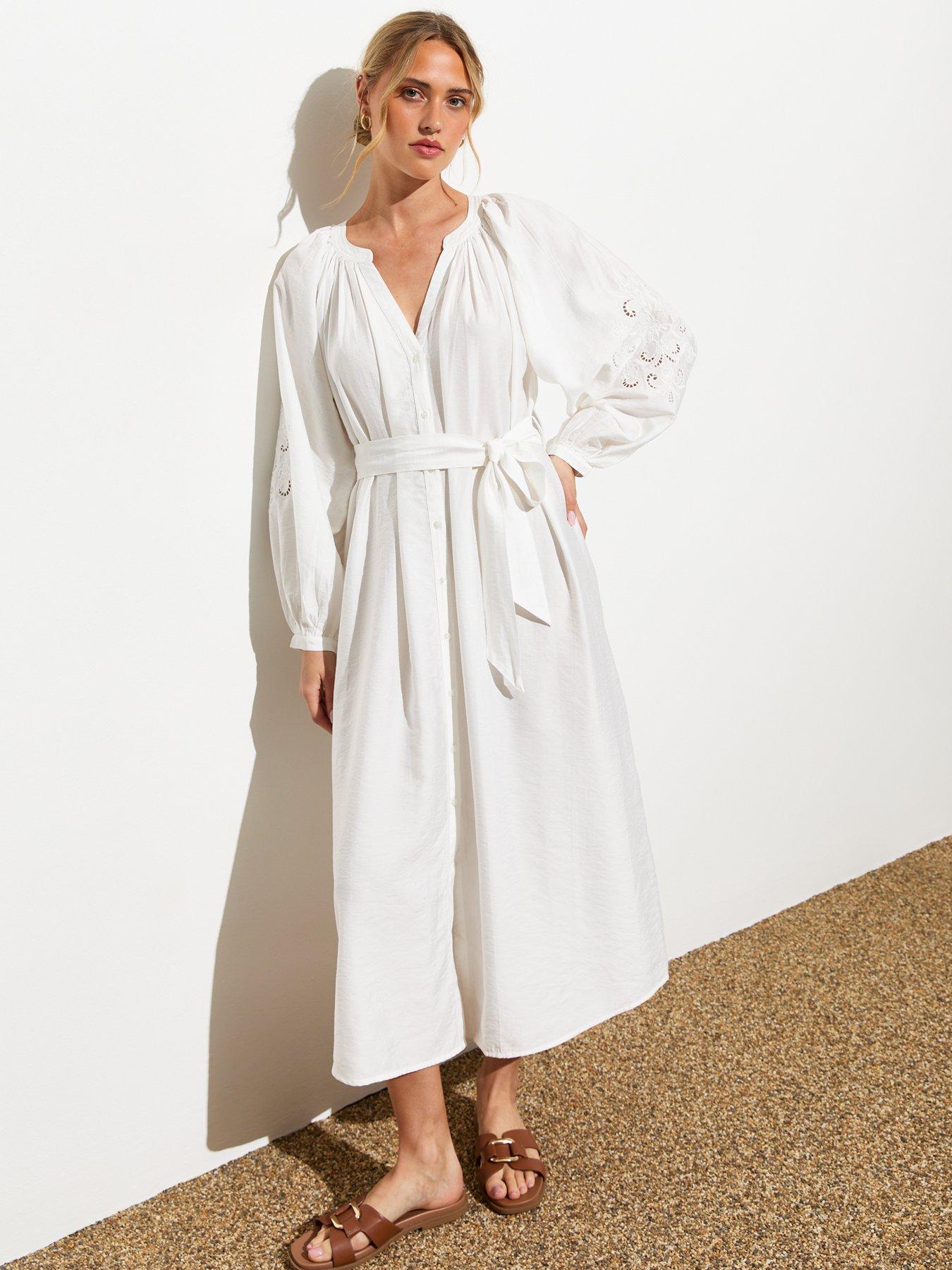 New look white summer dress hot sale