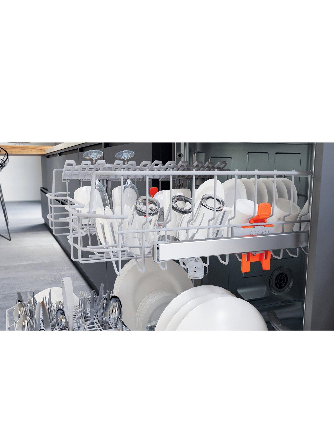 Image 5 of 7 of Hotpoint H2FHL626XUK 14 Place Full Size Freestanding Dishwasher - Silver