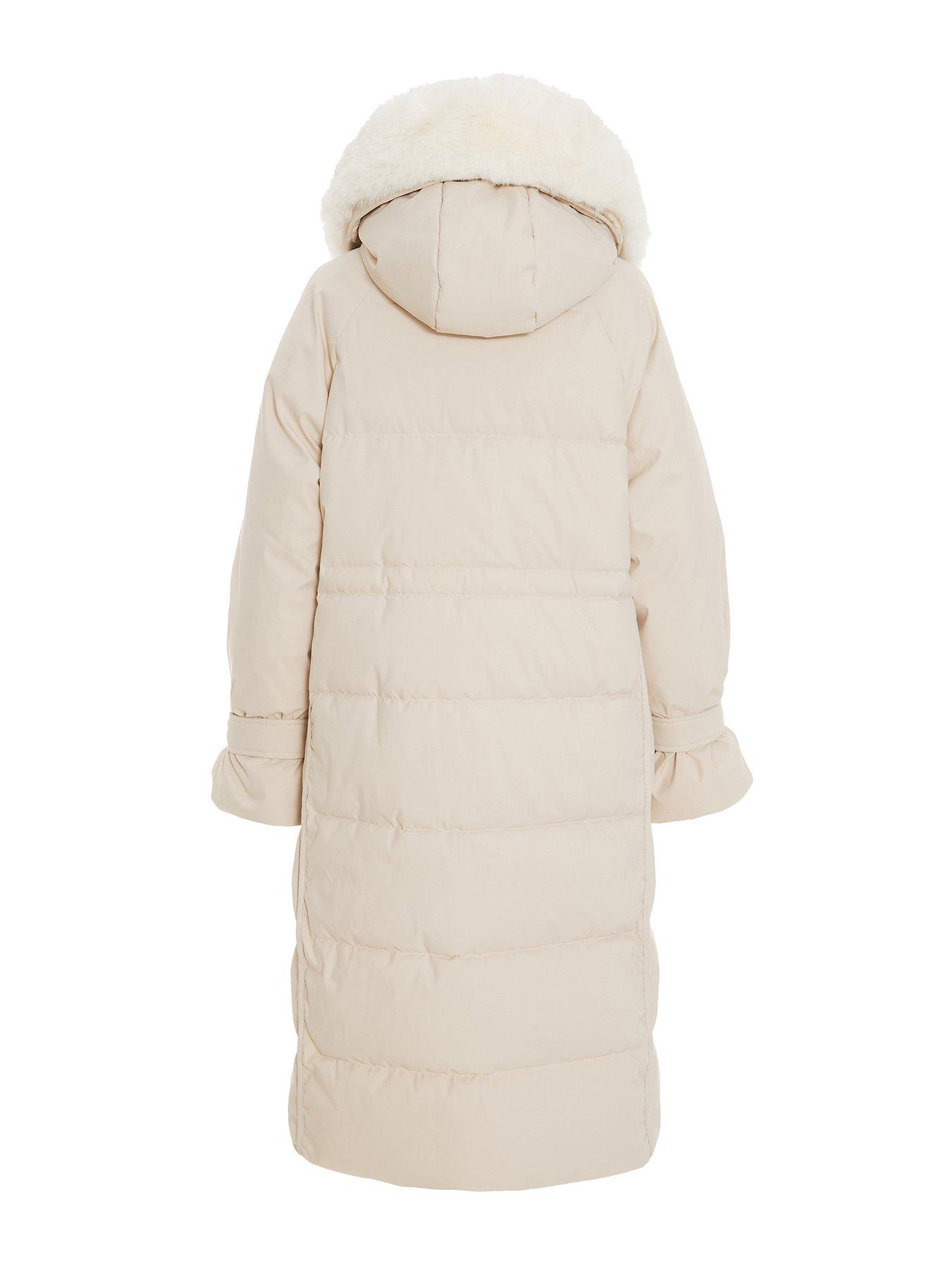 Image 5 of 6 of Quiz Stone Padded Long Line Jacket