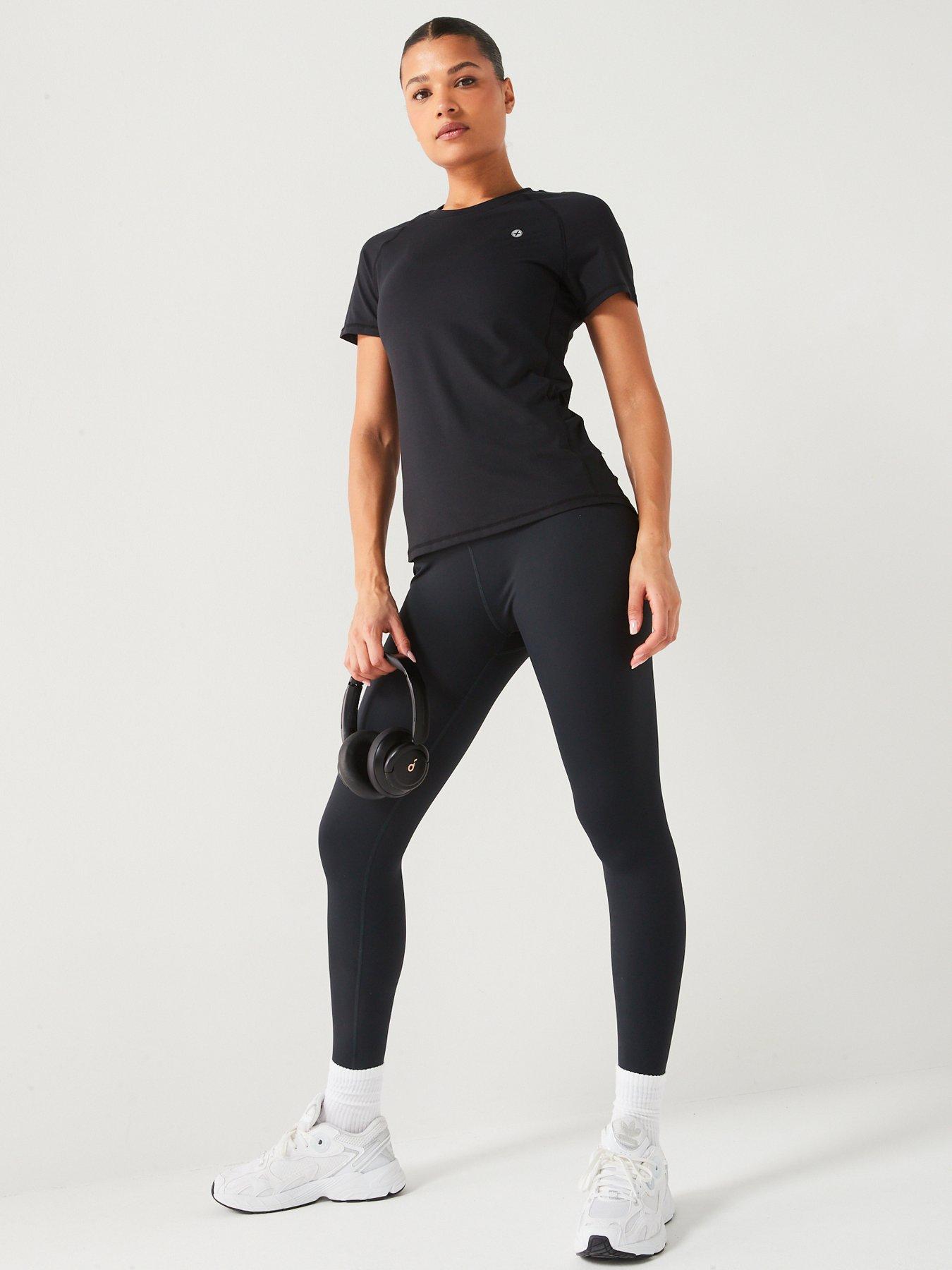 Image 3 of 5 of Gym + Coffee Women's Training Relentless Tee - Black