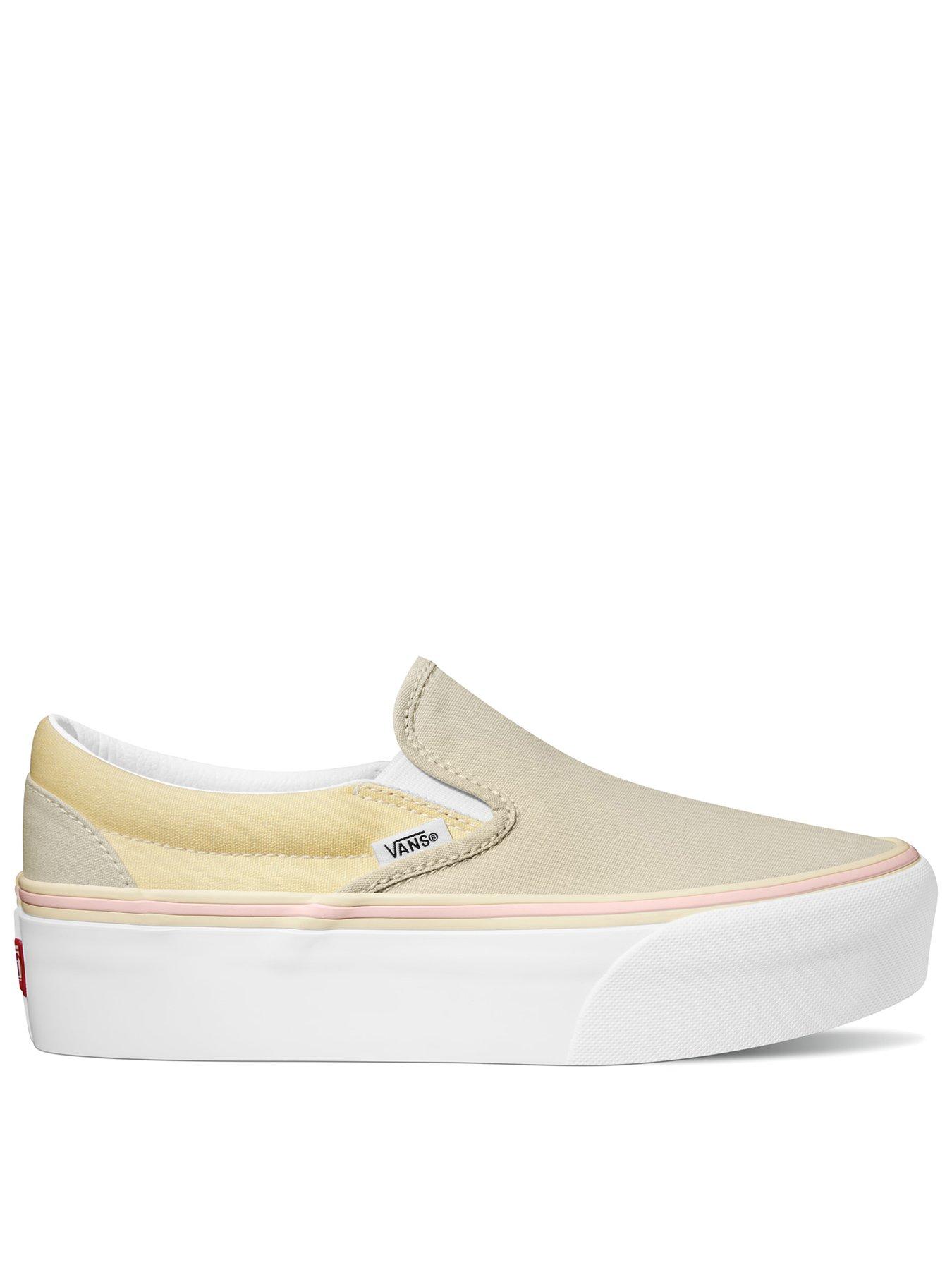Vans Womens Classic Slip-On Stackform Trainers - Multi